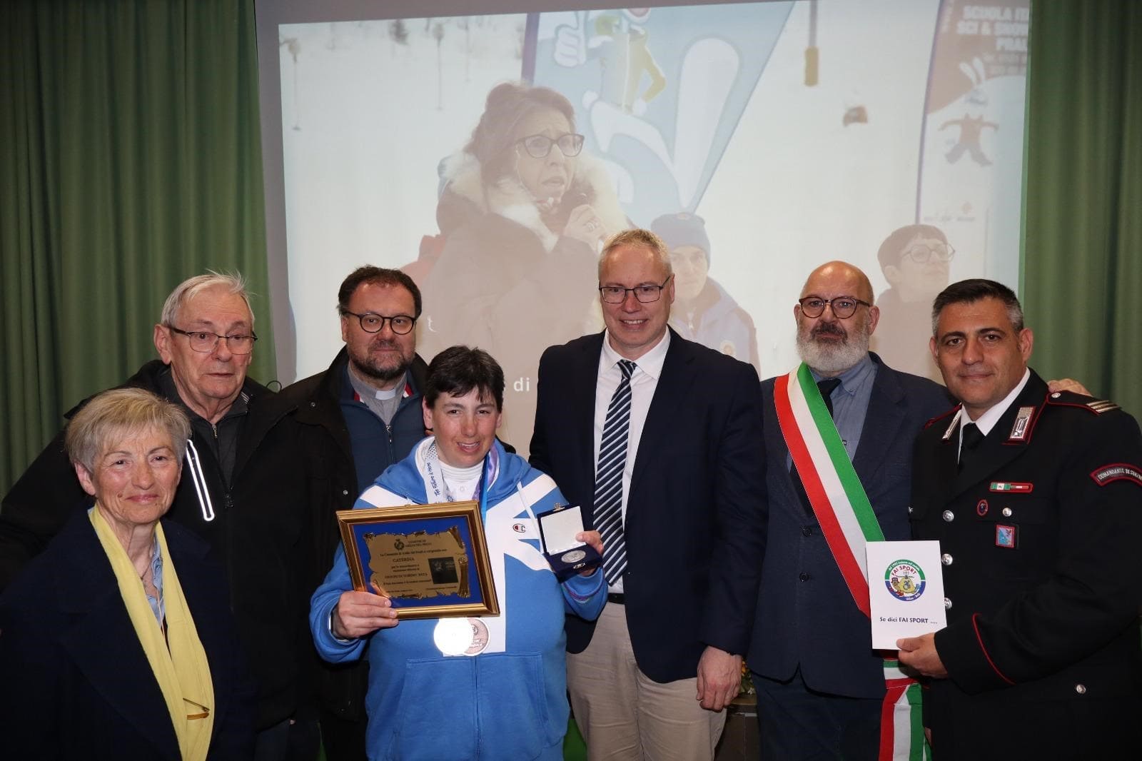 SPORT. BORDIN: SIGILLO CR A CATERINA PLET, TESTIMONIANZA DI IMPEGNO